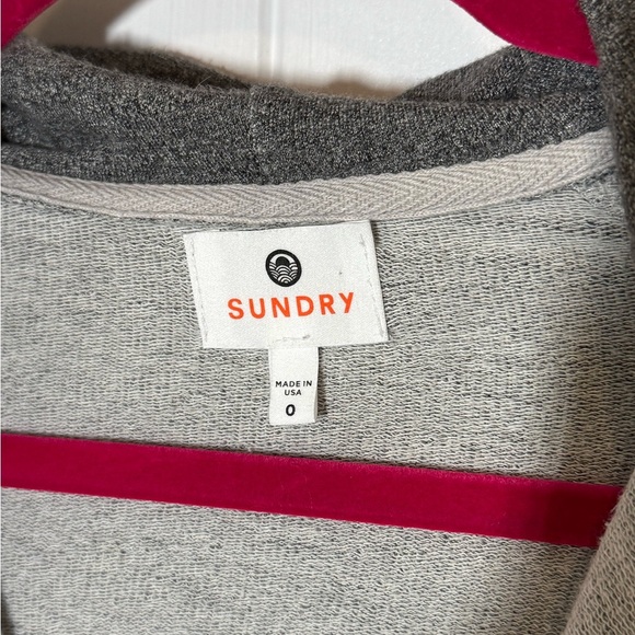 Sundry Love Me Truly Zip Up Hoodie - Picture 5 of 7